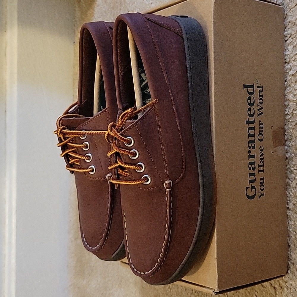 L.L. Bean campsite Mens Moccasins